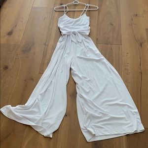 White jumpsuit- XS